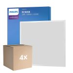 Fordelspakke 4x Philips LED Panel Ledinaire RC065B 28W 3400lm - 865 Dagslys | 60x60cm - UGR <19