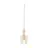 It's about RoMi Pendel Lampe Brussels Glas Guld | Egnet til 1x E14 