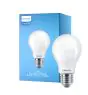 Philips Corepro LED Pære E27 Pære matt 8.5W 1055lm - 840 kold hvid - erstatter 75W