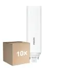 Fordelspakke 10x Philips CorePro PL-T LED Pære HF 15W - 830 Varm Hvid | 4-Pinde - Erstatter 32W