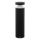 Eglo Piedestallampe Melzo Udendørs Aluminium Sort 11W 1300lm - 830 Varm Hvid